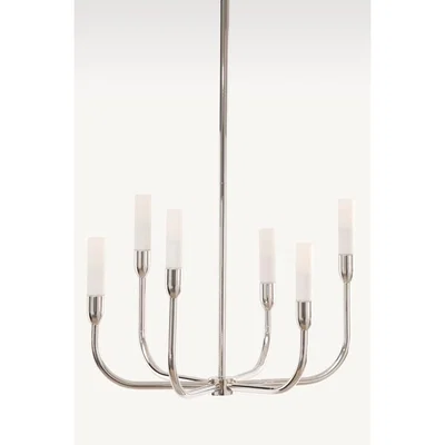 My Furniture Gracia Six Light Pendant Chrome