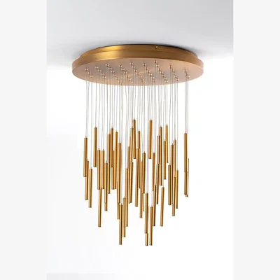 My Furniture Rubell Brass Pendant