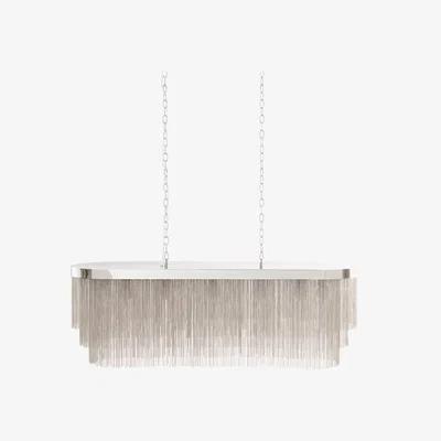 My Furniture Stanwyck Capsule Pendant light Chrome
