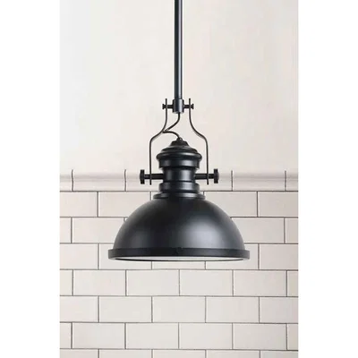 My Furniture Rene Black French Pendant Light
