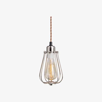 My Furniture Yann Industrial Cage Pendant  Light - gft