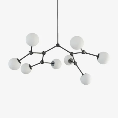 Made in Design Drop Bulb Mini Pendant metal grey / Unit 97 x 71 x H 55 cm - Modular - 101 COPENHAGEN