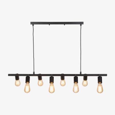 Made in Design Miami Pendant - / 8 adjustable sockets - L 105 cm by It's about Romi Black