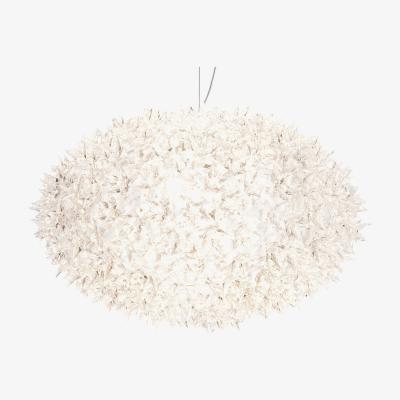 Made in Design Big Bloom Pendant - Extra-large version - Elliptical - Ø 80 cm x H 51,5 cm by Kartell White