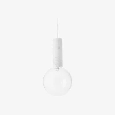 Made in Design Marble Light SV5 Pendant - Marble by And Tradition White