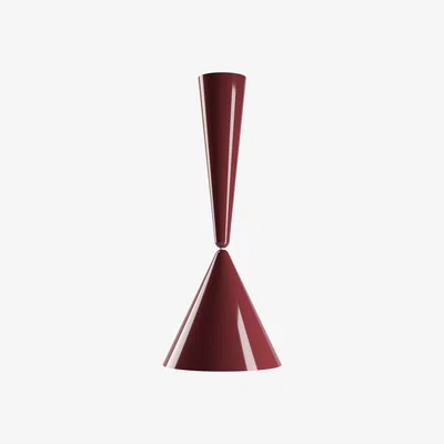 Made in Design Diabolo Pendant - / Achille Castiglioni, 1998 / H 95 cm by Flos Red