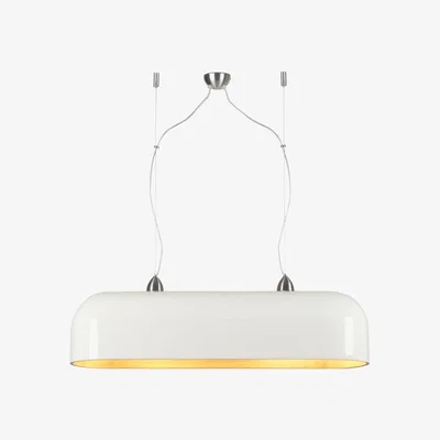 Made in Design Halong Pendant - / Bamboo - L 87 cm by GOOD&MOJO White