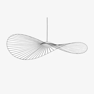 Made in Design Vertigo Nova LED Pendant plastic material black / Ø 190 cm - Extra-long cable 10 metres - Petite Friture