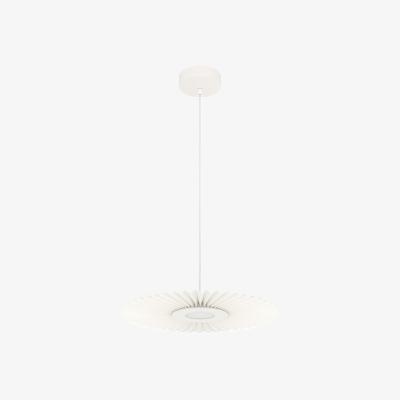 Made in Design Carmen Small Pendant textile white / LED - Ø 50 cm - Hartô