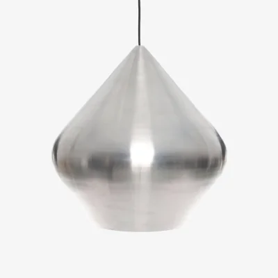Made in Design Unbeaten Stout LED Pendant metal silver / Ø 52 x H 50 cm - Tom Dixon