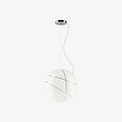 Made in Design Armilla Pendant - / Ø 36 cm - Glass by Fabbian White