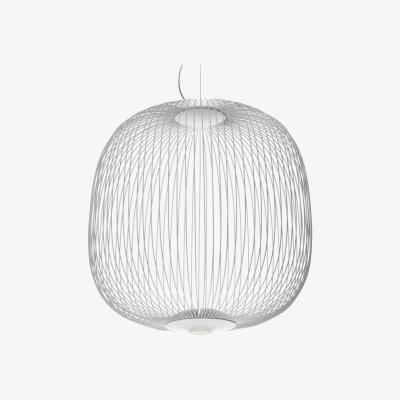 Made in Design Spokes 2 Large Pendant - LED / Ø 70 x H 73 cm by Foscarini White