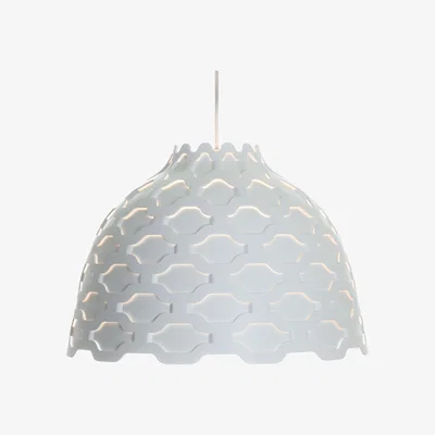 Made in Design LC Shutters Pendant by Louis Poulsen White