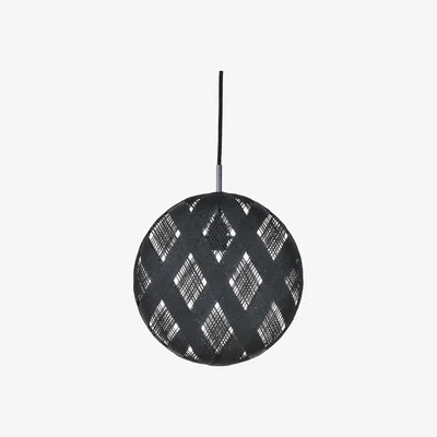Made in Design Chanpen Diamond Pendant - Ø  19 cm by Forestier Black