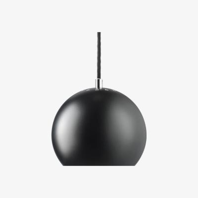 Made in Design Ball Small Pendant - / Reissue 1969 by Frandsen Black