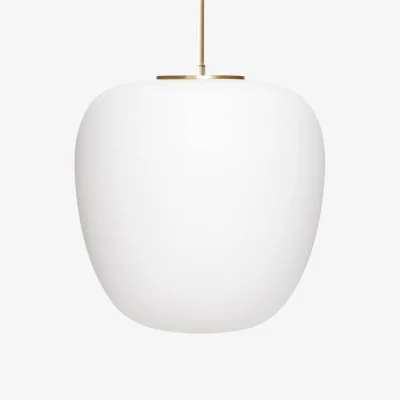 Made in Design Muse Pendant glass white / Ø 40 cm - HÜBSCH