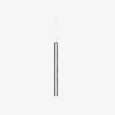 Made in Design Rifly Pendant - H 90 cm by Kartell Grey/Silver/Metal