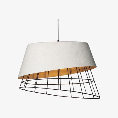 Made in Design Mono Pendant - L 51 x H 38 cm by Karman White/Brown