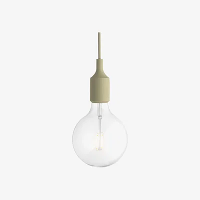 Made in Design E27 Pendant by Muuto Green/Beige