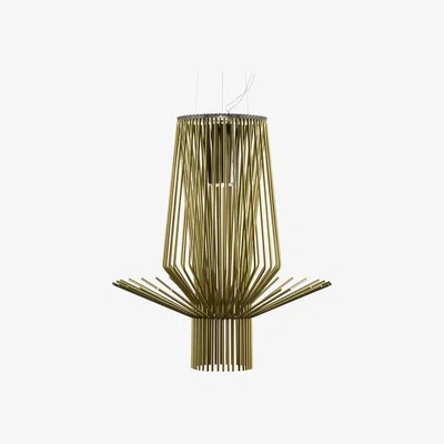 Made in Design Allegro Assai Pendant by Foscarini Gold