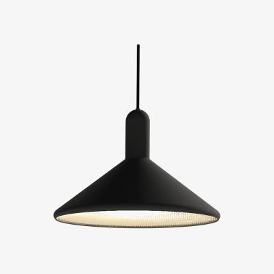 Made in Design Torch Light Cône Pendant - Cone - Large Ø 30 cm by Established & Sons Black