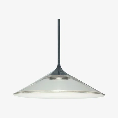 Made in Design Orsa LED Pendant - / Ø 35 cm - Glass by Artemide Transparent