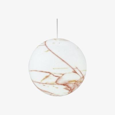 Made in Design Mineral Medium Pendant - Ø 40 cm - Plastic by Slide White/Red/Orange