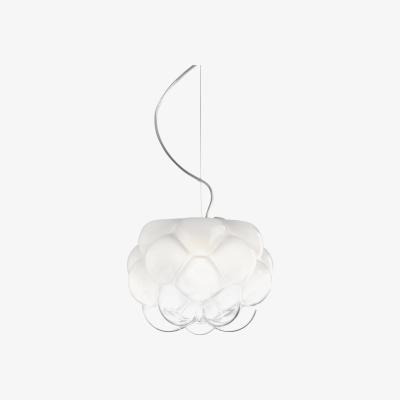 Made in Design Cloudy Pendant by Fabbian White/Transparent