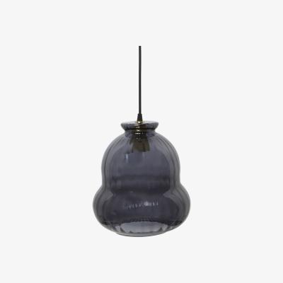 Made in Design Vague Pendant - / Ø 24.5 x H 26 cm - Glass by Maison Sarah Lavoine Black