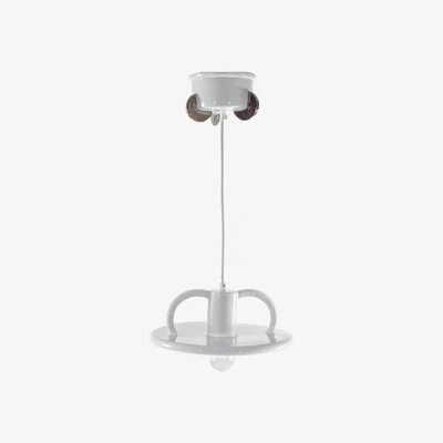 Made in Design Santa Monica Pendant by Memphis Milano White