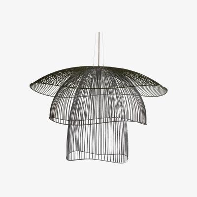 Made in Design Papillon Large Pendant - Ø 100 cm by Forestier Black