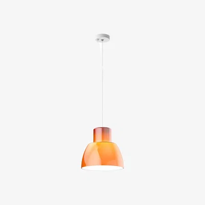 Made in Design Lorosae Pendant glass orange / Ø 30 cm - Álvaro Siza, 1999 - Nemo