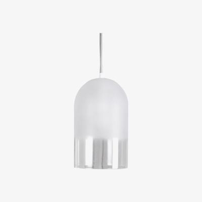 Made in Design Dewy Pendant - Blown glass - H 28 cm by ENOstudio White/Transparent