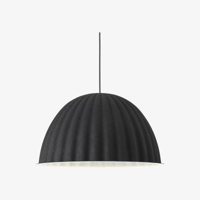 Made in Design Under The Bell Small Acoustic suspension - / Feutre - Ø 55 cm by Muuto Black