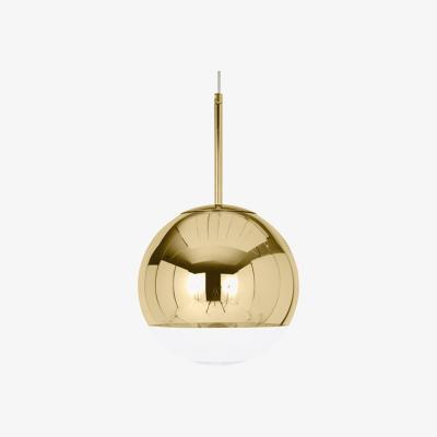 Made in Design Mirror Ball Pendant by Tom Dixon Gold