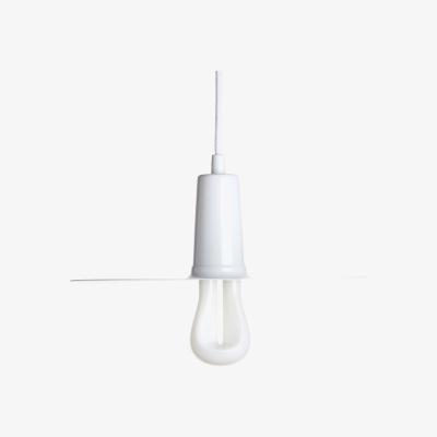 Made in Design Drop Hat Pendant - Metal by Plumen White