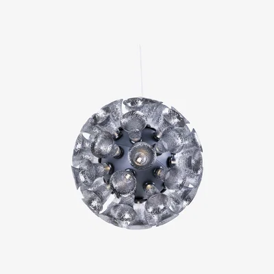 Made in Design Chalice 48 Pendant - / Glass chalices - Ø 61 cm by Moooi Grey/Silver/Metal