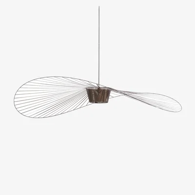 Made in Design Vertigo Pendant plastic material brown metal / Ø 200 cm - Petite Friture
