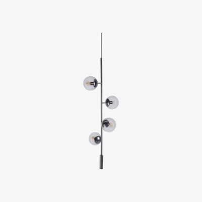 Made in Design Orb Lounge Pendant - / Vertical - L 41 x H 116 cm by Bolia Black