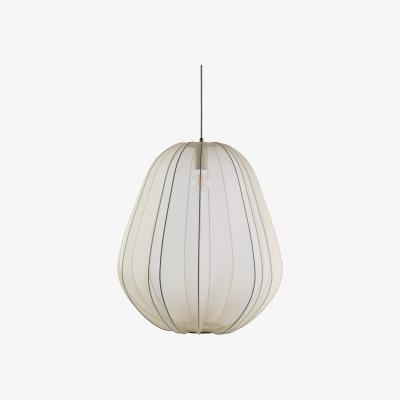 Made in Design Balloon Large Pendant - / Translucent mesh - Ø 53 x H 60 cm by Bolia Grey