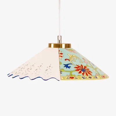 Made in Design Hybrid - Verpira Pendant ceramic multicoloured / Ø 35 cm - Seletti