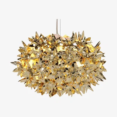 Made in Design Bloom Bouquet Pendant by Kartell Gold