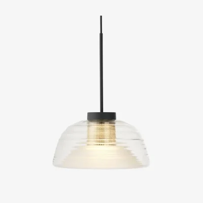 Made in Design Two-Layer Pendant glass black / Ø 51.5 x H 37.5 cm - Muuto