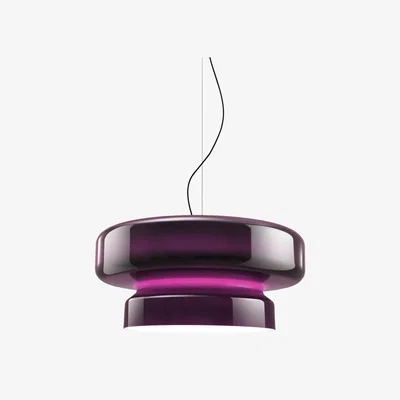 Made in Design Bohemia LED Pendant plastic material purple / Ø 84 cm - Marset