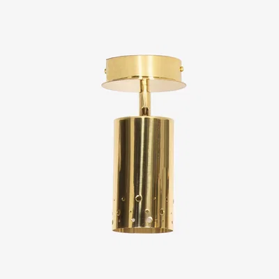 Made in Design Jean Ceiling light - / Adjustable spotlight by Maison Sarah Lavoine Gold/Metal