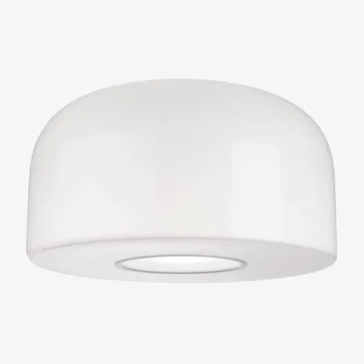 Made in Design Bellhop Glass C2 Ceiling light glass white / Ø 45 cm - Flos