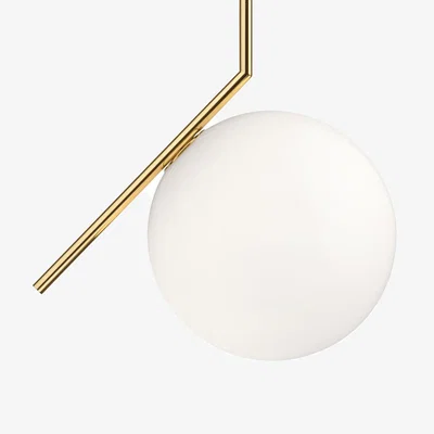 Made in Design Pendant IC S2 10 Anniversary glass / 24K gold - Numbered & signed edition - Flos
