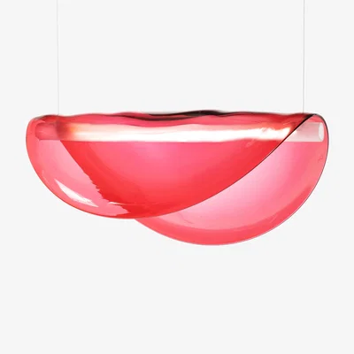 Made in Design Venus LED Pendant glass red / Ø 60 cm - 13 DESSERTS