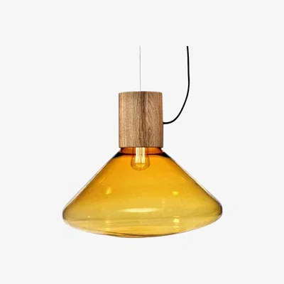 Made in Design Muffin Pendant by Brokis Orange