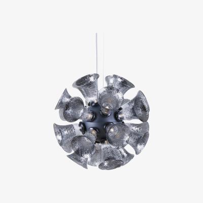 Made in Design Chalice 24 Pendant - / Glass chalices - Ø 48 cm by Moooi Grey/Silver/Metal